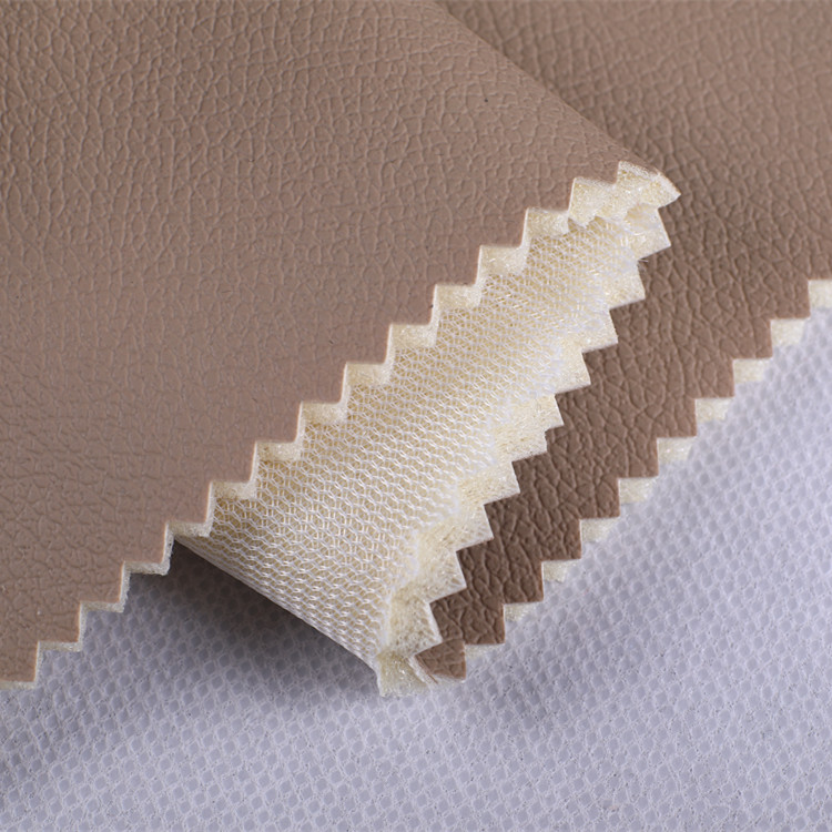 2020 Artificial PVC Leather Bonded with Foam and Mesh