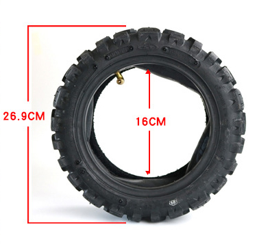 350KPA(50PSI) Давление 26X12X12 см применяется в 10-11 "скутер шины