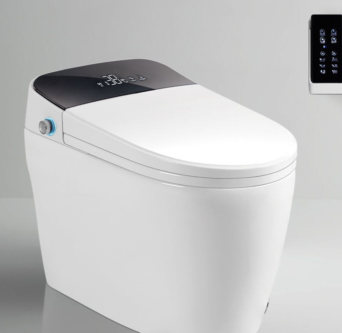 Toilet & Accessories 2021 Hot Sale white ceramic smart toilet water saving big impact Toilet Bowls