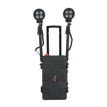 5 year warranty IP65 portable construction jobsite linkable LED Temporary Work Light 50w 100w