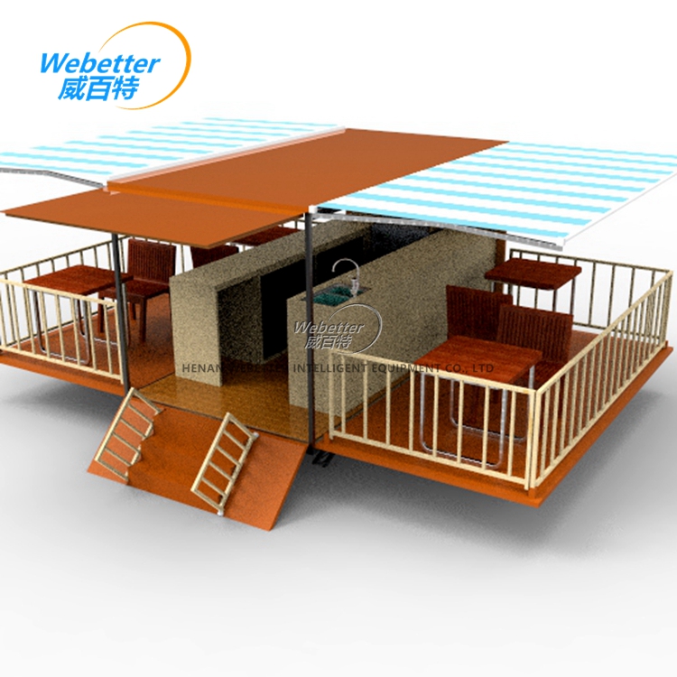 WEBETTER, складной передвижной грузовик для еды в стиле бара на заказ