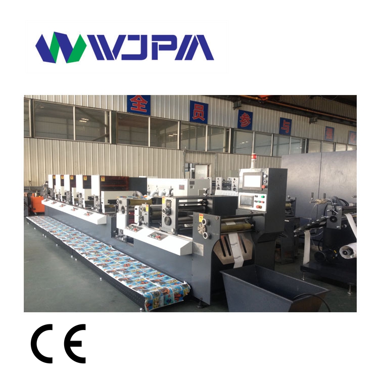 WJLZ-350 Горячая продажа дешевая цена Высокое качество штрих-код этикетки бумажные наклейки печатная машина