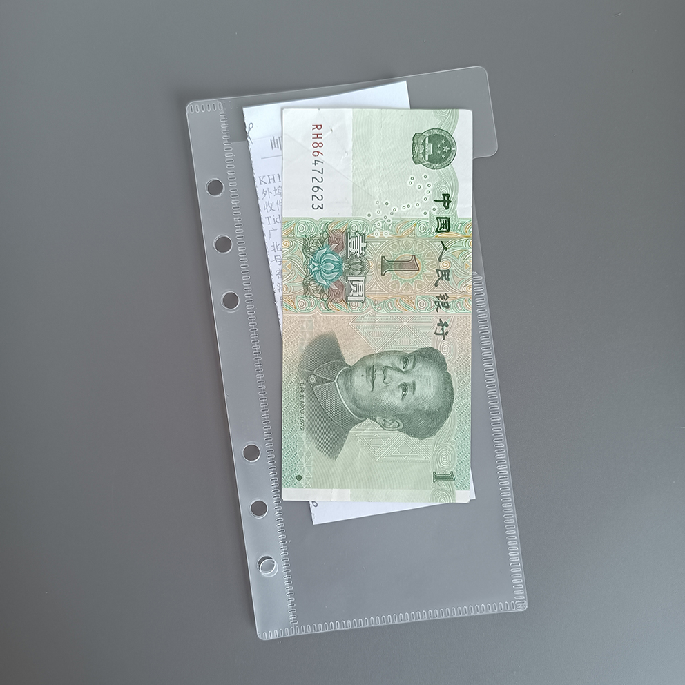 Лидер продаж, новый товар в наличии, высококачественный Наклонный предварительно перфорированный полипропиленовый конверт для наличных денег, конверт для карт
