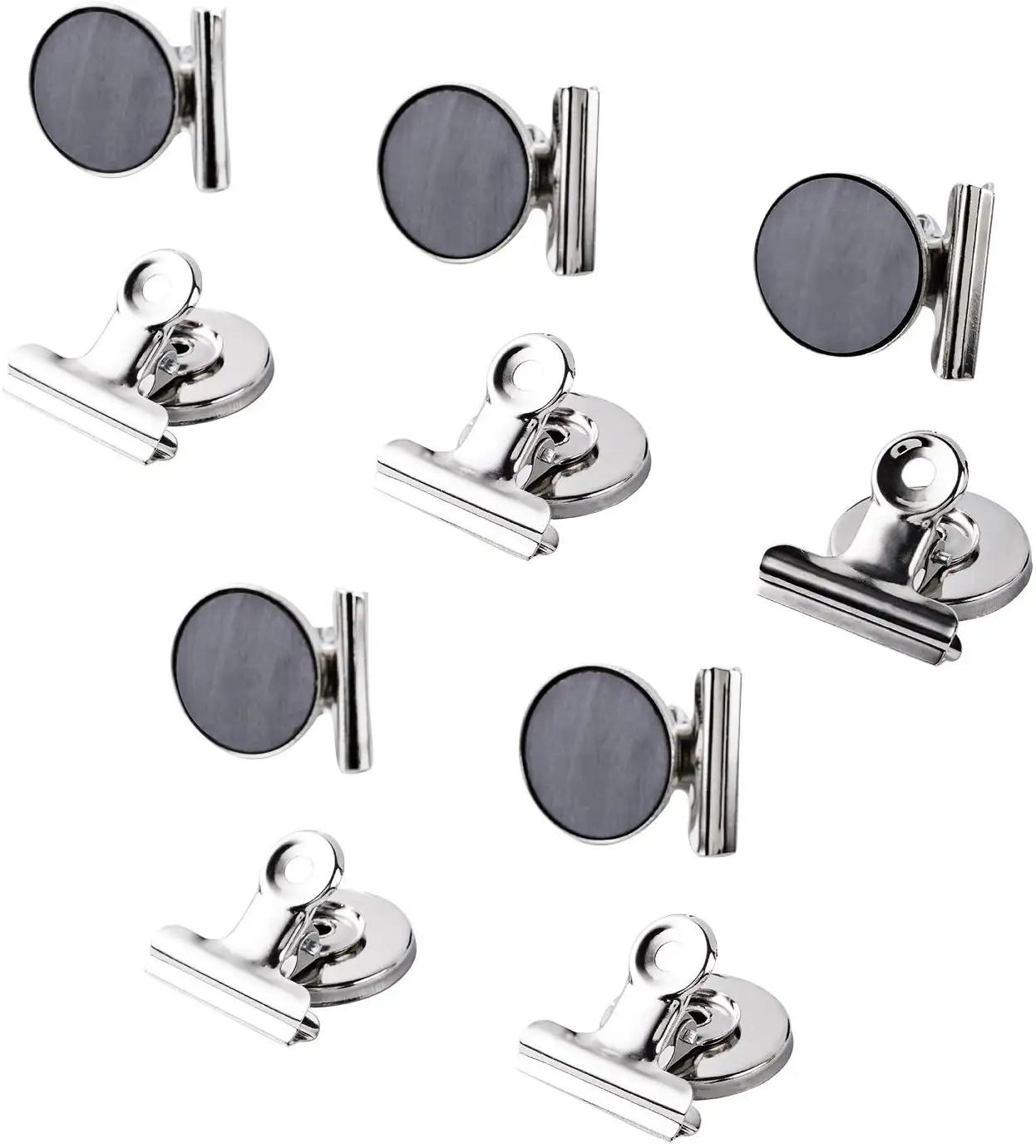 Strong Refrigerator Magnet Hook Clips with Neodymium Magnet 30mm Perfect Fridge Calendar Kitchen Office Magnets