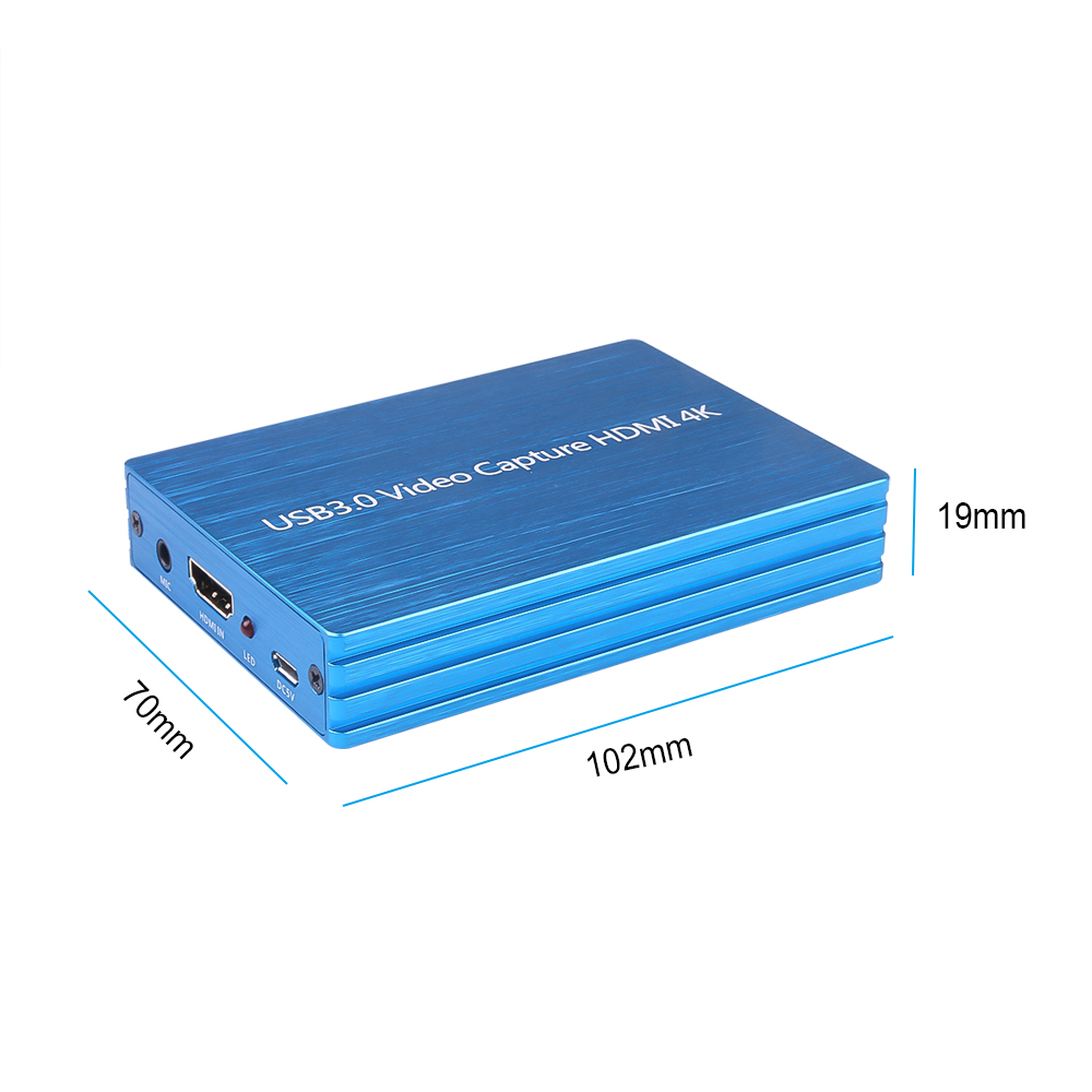 JEDX-S300 USB3.0 4K HD 1080P Карта видеозахвата подходит для игр в реальном времени