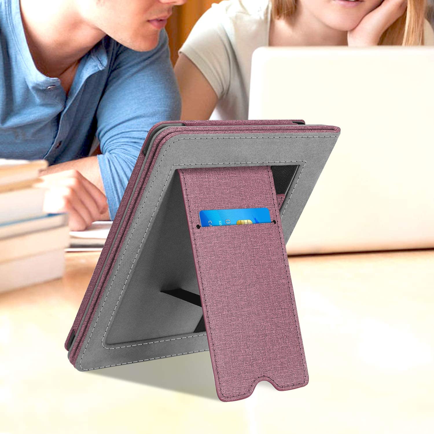 Custom Stand Cover Pu Leather Protective Tablet Paperwhite Case