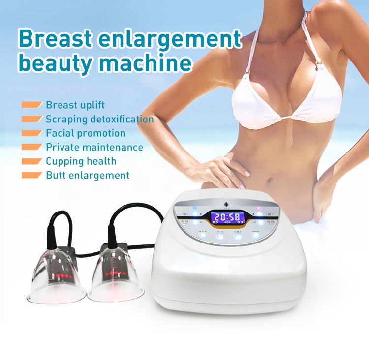 Newest Vacuum Suction Cup Therapy Vacuum Butt Lifting Breast Enhancement Buttocks Enlargement Machine