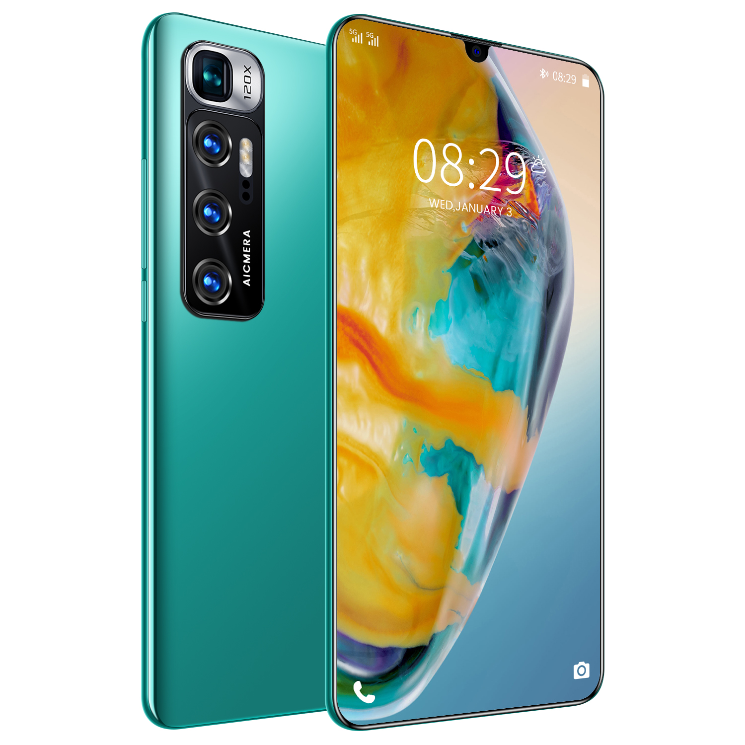 M11pro 7,2 дюймов 12 + 512GB Android смартфон со знаком бесконечности с открытой пяткой и круглым экран мобильного телефона двойной sim-беспроводной доступ в Интернет камера GPS 5G чехол для мобильного телефона