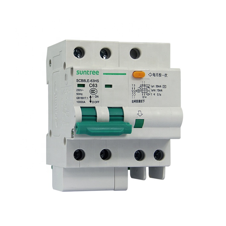 SCB8LE-63 AC 230 в 63A ELCB/RCCB/RCD цена цепи протектор