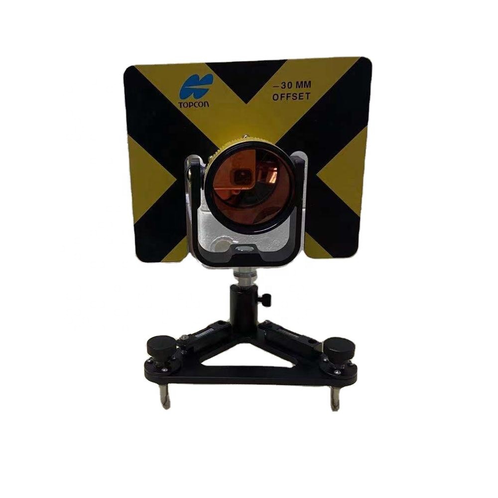 Высокая точность TOPCON покрытая призма с горизонтальной двойной трубкой пузырьковый Штатив для точного измерения, бесплатная доставка