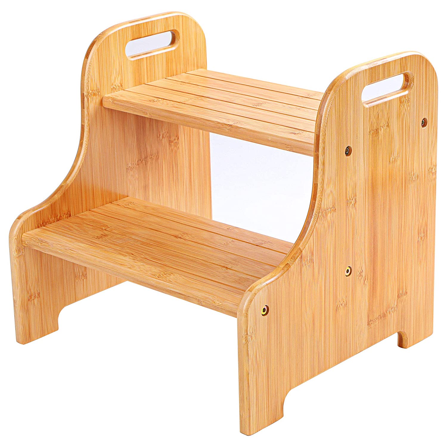 2-Tier Bathroom rack and Shoe Organiser Premium Bamboo Shower Bench rack with Shelf