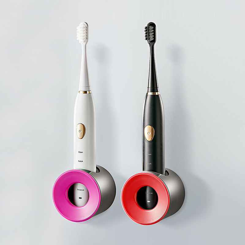 Bathroom Accessories Goods for Home Wall Mounted Electric Toothbrush Holder for Bathroom