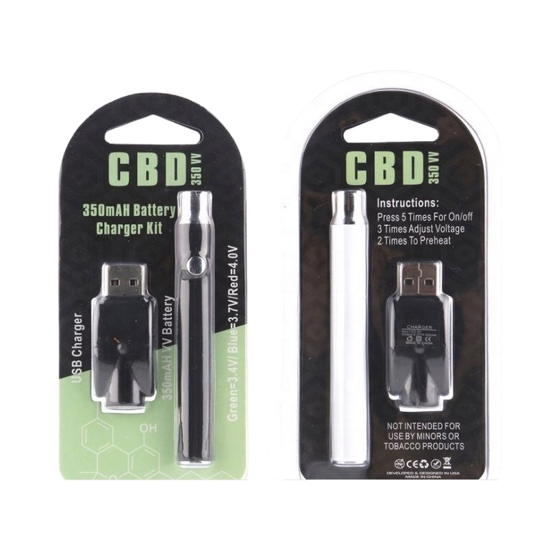 Подогрева батарея 510 нить 350 мАч для CBD картридж масляного vape ручка подогрева Настройка напряжения vertex cbd vape ручка батарея