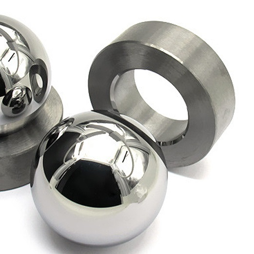 Tungsten Carbide valve ball and valve seat for sucker rod pumps /OEM+ODM Cemented carbide valve ball and seat