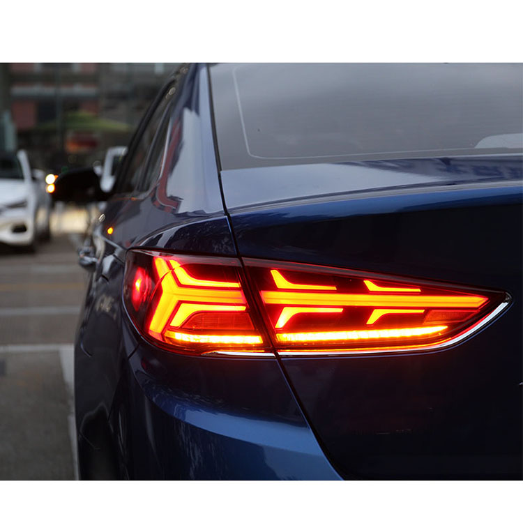 Задние светодиодные задние фары для Hyundal Sonata 9 2017 2018 2019