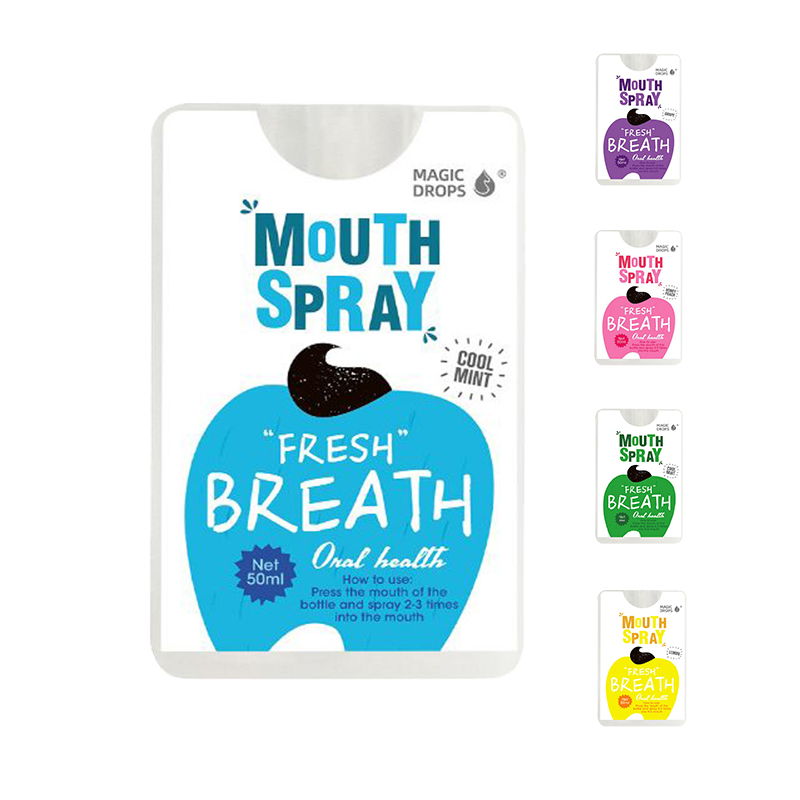 Wholesale OEM Private Label Mouth Spray Breath Mouth Spray Fresh Breath Freshener Breath Spray