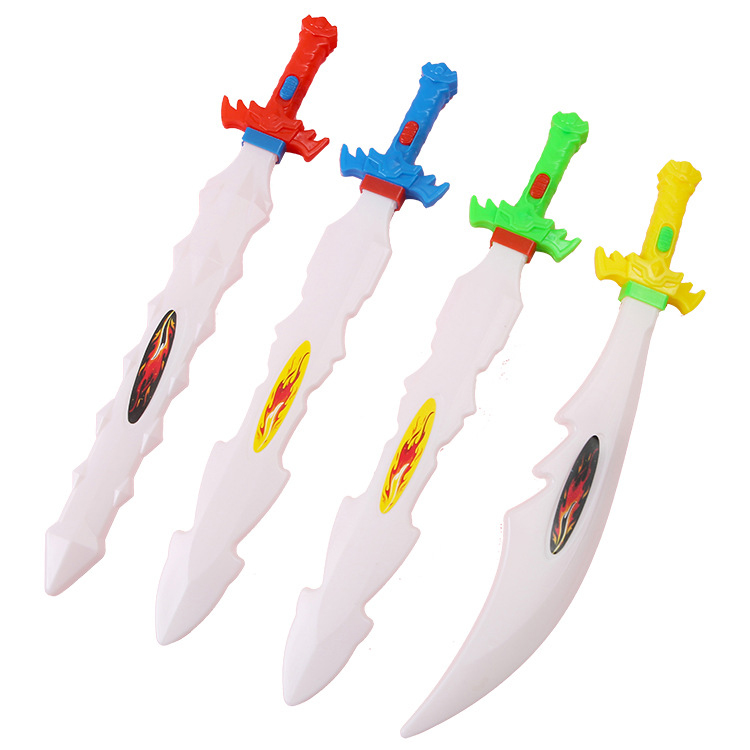 Party Plaything Prop Cosplay Outdoor Children Light Up Toys Luminous Led Flashing Swords Boy Toys