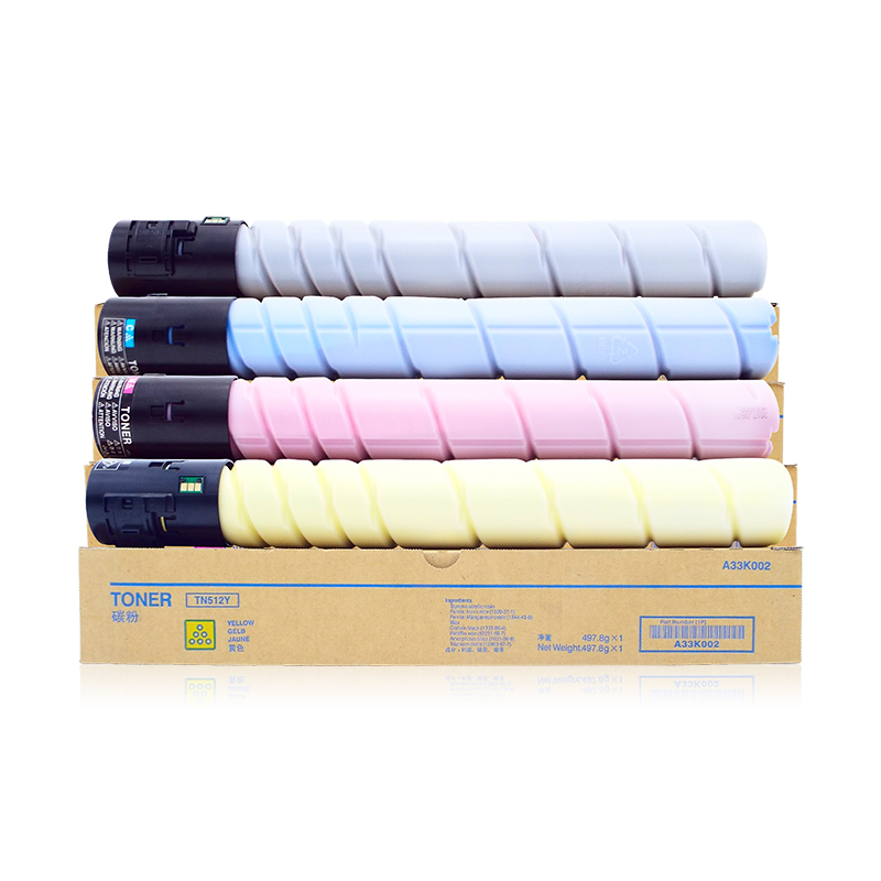 Совместимость TN512 TN-512 Цвет тонера Konica Minolta Bizhub TN 512 Konica Minolta Bizhub C554 C554e C454 C454e тонер-картридж