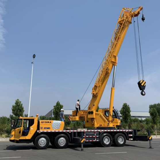 Используемый кран QY50KA 50ton мобильный автокран подъемный кран для продажи