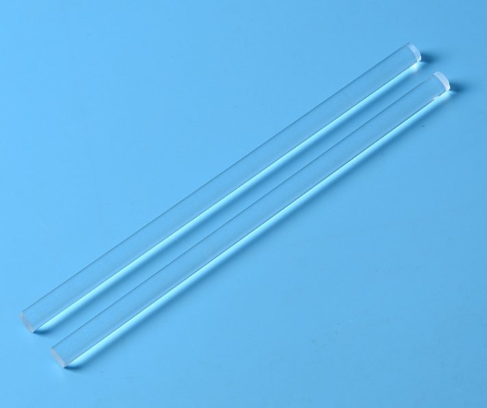 High Purity Clear 3-25mm OEM Customized Silicon Quartz Stick/Quartz Rod/Optical Fused Silica Quartz Glass Rod for semi conductor