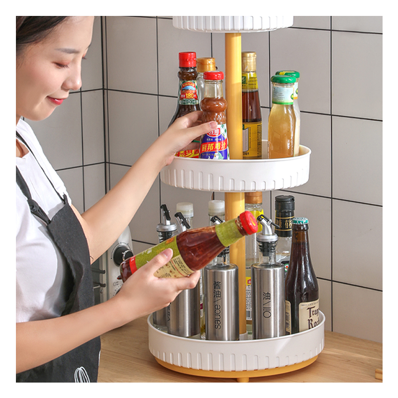 XingYou rotary spice rack multi color modern spice rack display racks spice