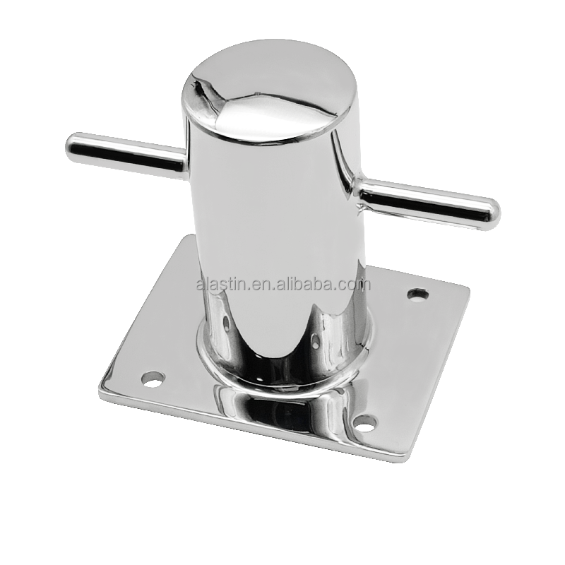 Ship Accessories AISI316 Stainless Steel Single Bollards Marine Hardware Mooring Bollard For Boat