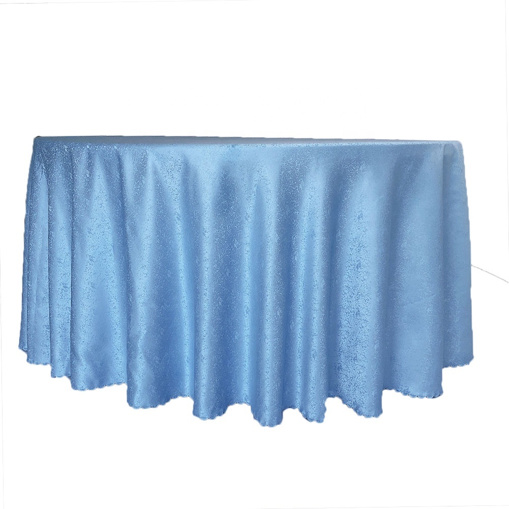 Solid Color Polyester Table Cloth for Restaurant Wedding Party Banquet