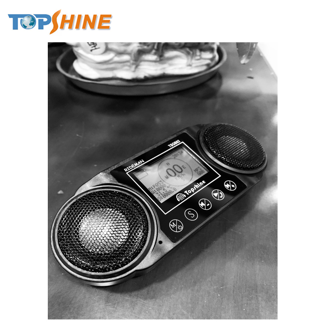 BT MP3 плеер Электрический велосипед ЖК-дисплей с онлайн GPS отслеживание