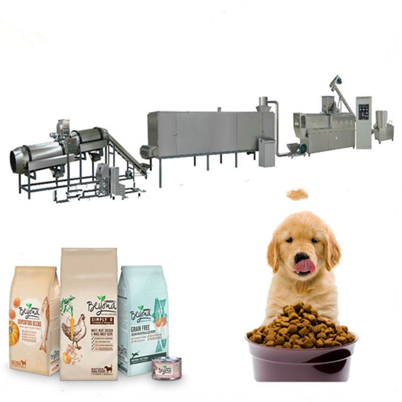Factory price pet cat dog food making processing machine