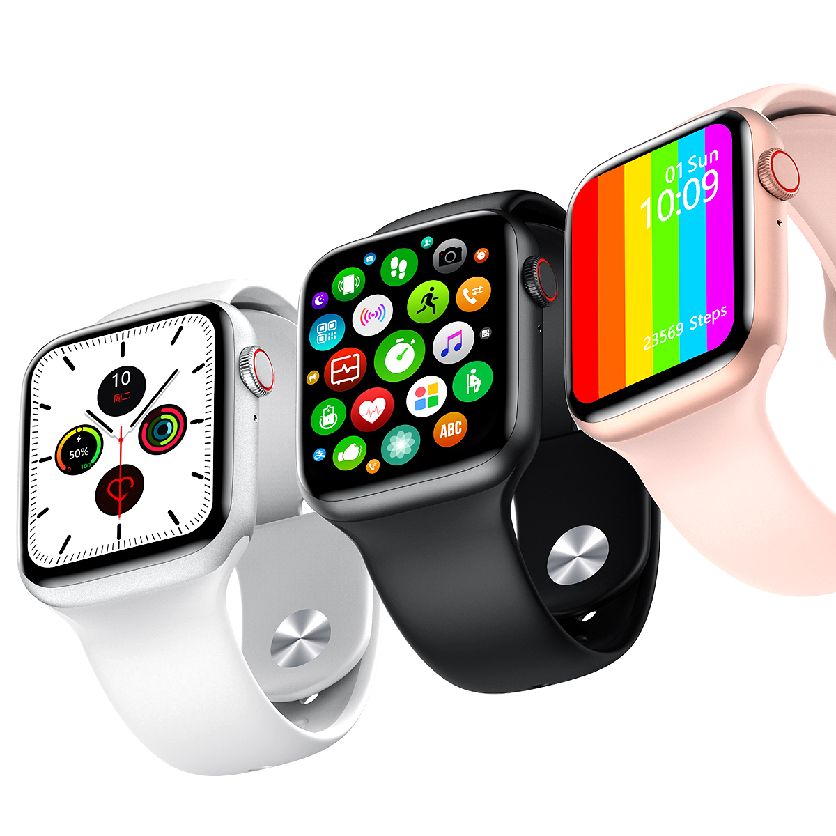 Серия 6 Ip68 IWO 1,75 дюймовый полный Ips экран W26 Смарт-часы Reloj 44 мм Браслет Смарт-часы W26