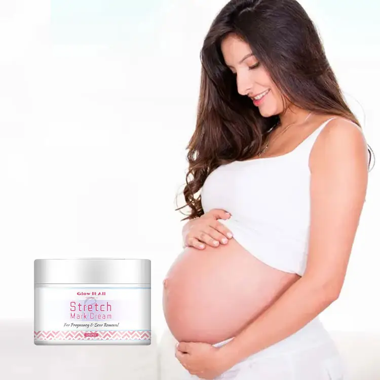 Cantik Private Label Cbd Pregnancy Tinted Stretch Marks Removal Cream Natural And Organicight Striae For Daily Use