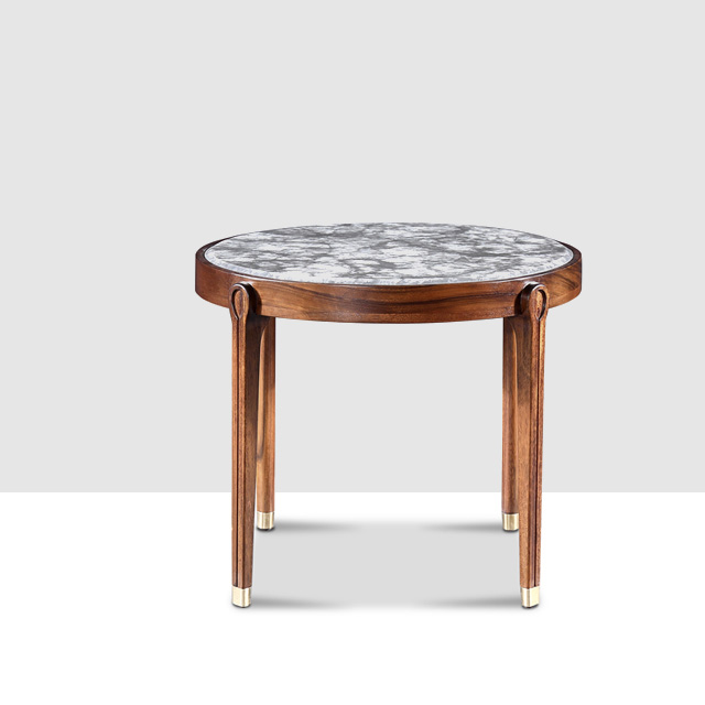 Light Luxury Marble Top Coffee Table Small marble Coffee Table