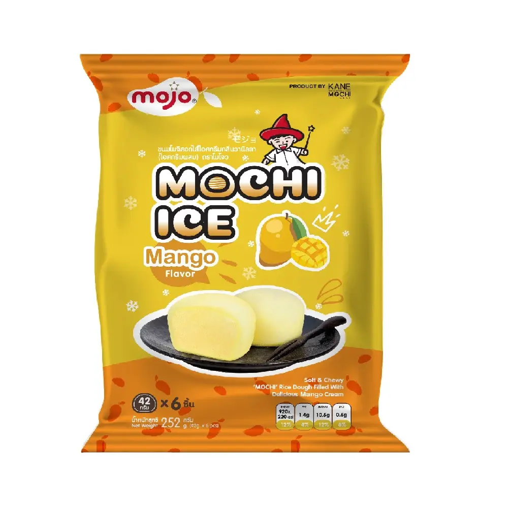 Premium Product & High Quality MOJO Mochi Ice Cream Mango