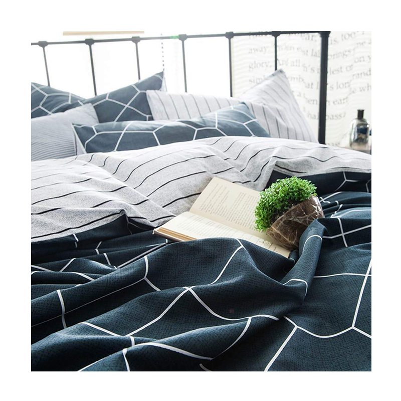 Christmas Plaid Duvet Cover Queen White Duvet Cover Set