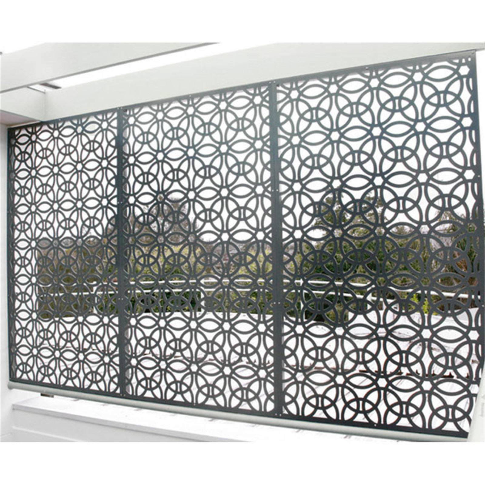 Best price decorative screen laser cut metal facade Design