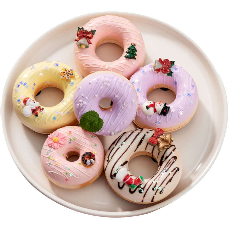 Home Party Decor Faux Realistic Food Cupcake Bread Artificial Food Bread Dessert