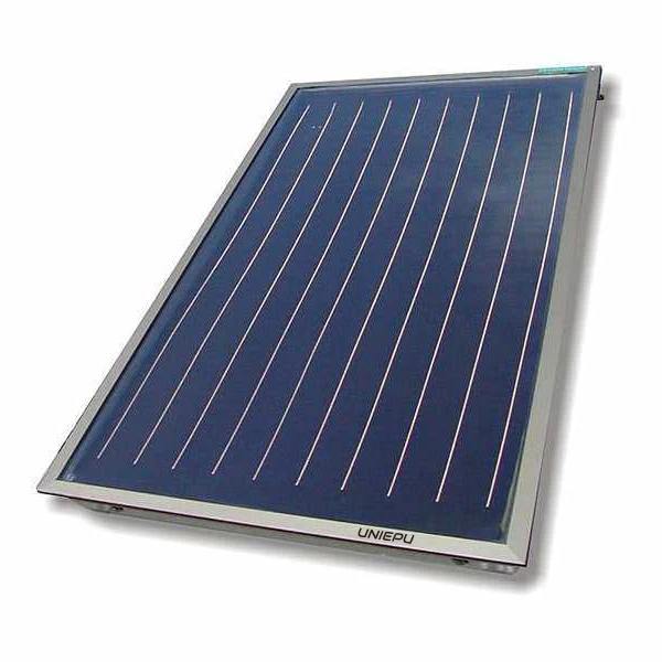 2000*1500*80mm Large Flat Plate Solar Thermal Collector with Copper Pipes and Titanium Coating for Commercial & Home Use