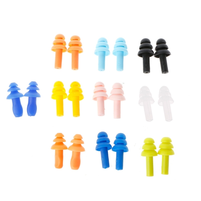 Soft Silicone Ear Plugs Sound Insulation Ear Protection Earplug Anti-noise Sleeping Plugs