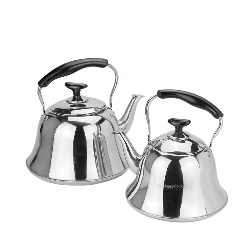 Water Bell Whistling Tea Gooseneck Stainless Steel Electric Coffee Thermo 201 Brew Pour Over Camping Copper Baby Set Kettle
