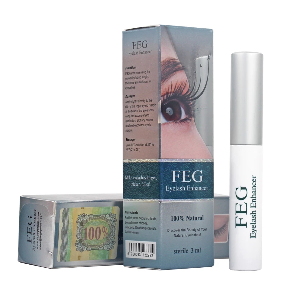 FEG Factory Eyelash Growth Serum Eyebrow Extension Enhancer Mascara Thicker Longer Lashes Extension