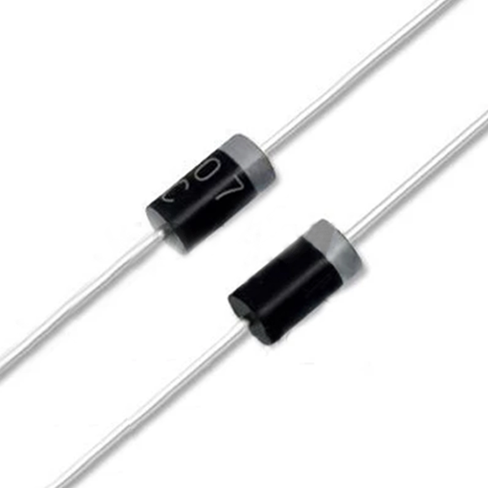 FR207 Быстрый выпрямительный диод 2A 1000 V 150-500ns DO-15 (DO-204AC) осевой кулер 2 ампер 1000 Вольт FR 207 диоды для подавления переходных скачков напряжения