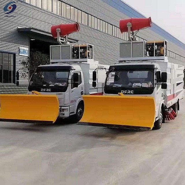 Dongfeng Снегоуборочный грузовик с дорожным уборочным оборудованием
