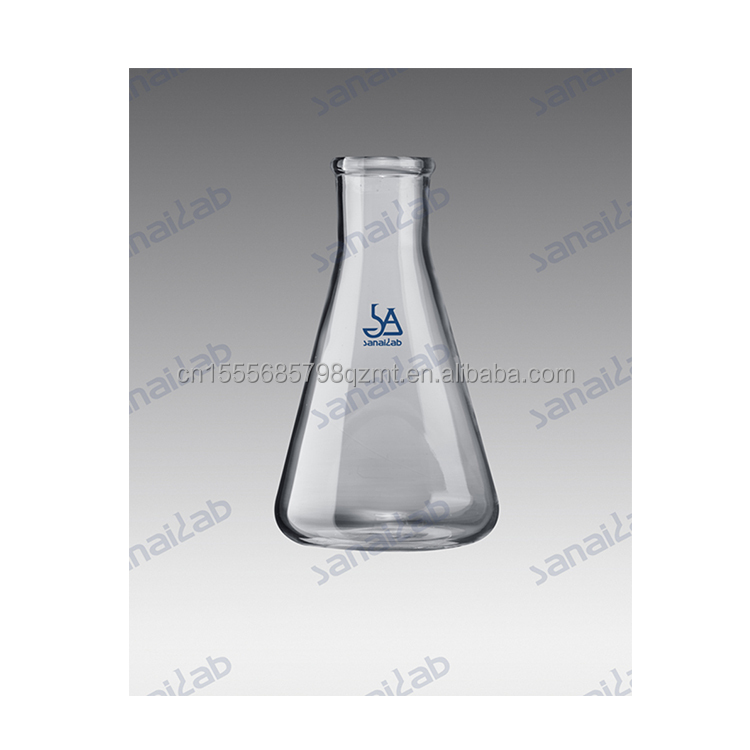 Прямая поставка с завода, Высококачественная коническая колба erlenmeyer, стеклянная коническая колба