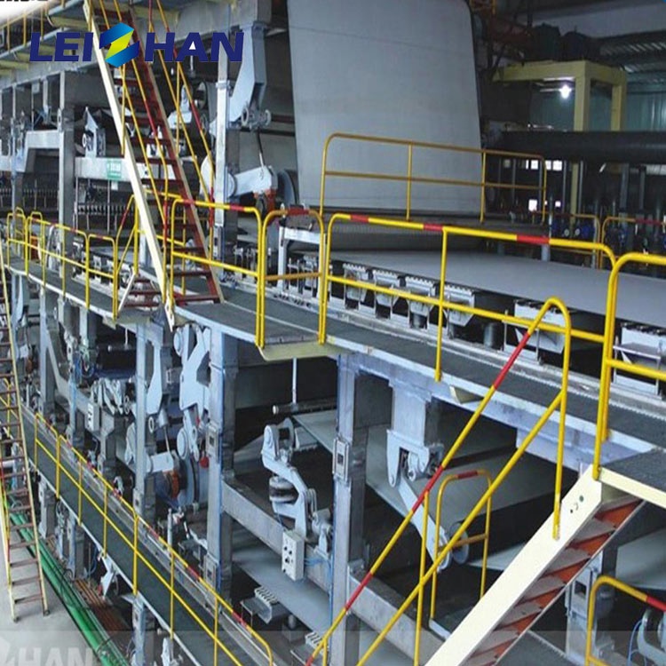 Leizhan 4400 мм сторона дуплексной доски бумажное покрытие картон делая машину