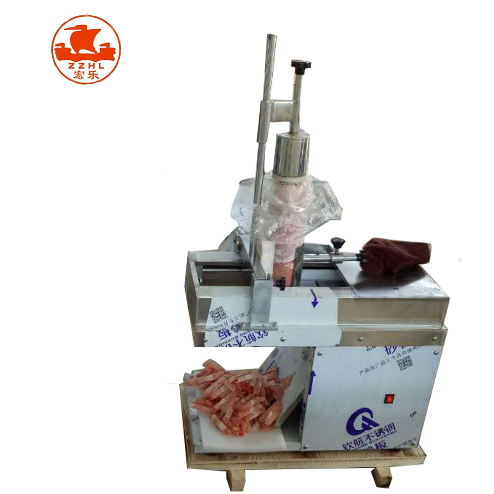 Automatic electric meat flat cut single roll cow and sheep slice mutton rolls and beef rolls machine