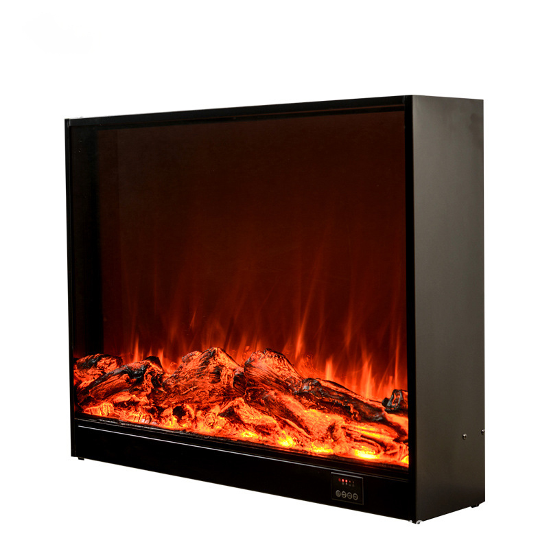Smart design water vapor fireplace electric