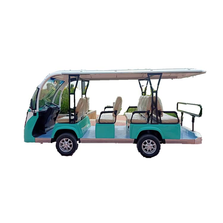 New Hot Items Car Touring 12 Passenger Electric Sightseeing Tour Car For 2021