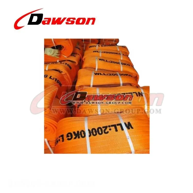 Heavy Duty Polyester Webbing Slings - Lifting Slings