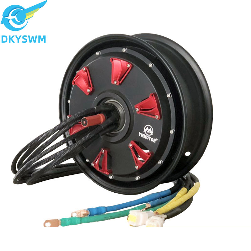 Новый бесщеточный двигатель постоянного тока YMMOTOR 12 дюймов 8 кВт 12 кВт высокомощный роскошный мотор с постоянным магнитом для плитки