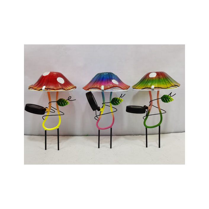 Solar Light Garden Decoration Solar Light Mushroom Stake